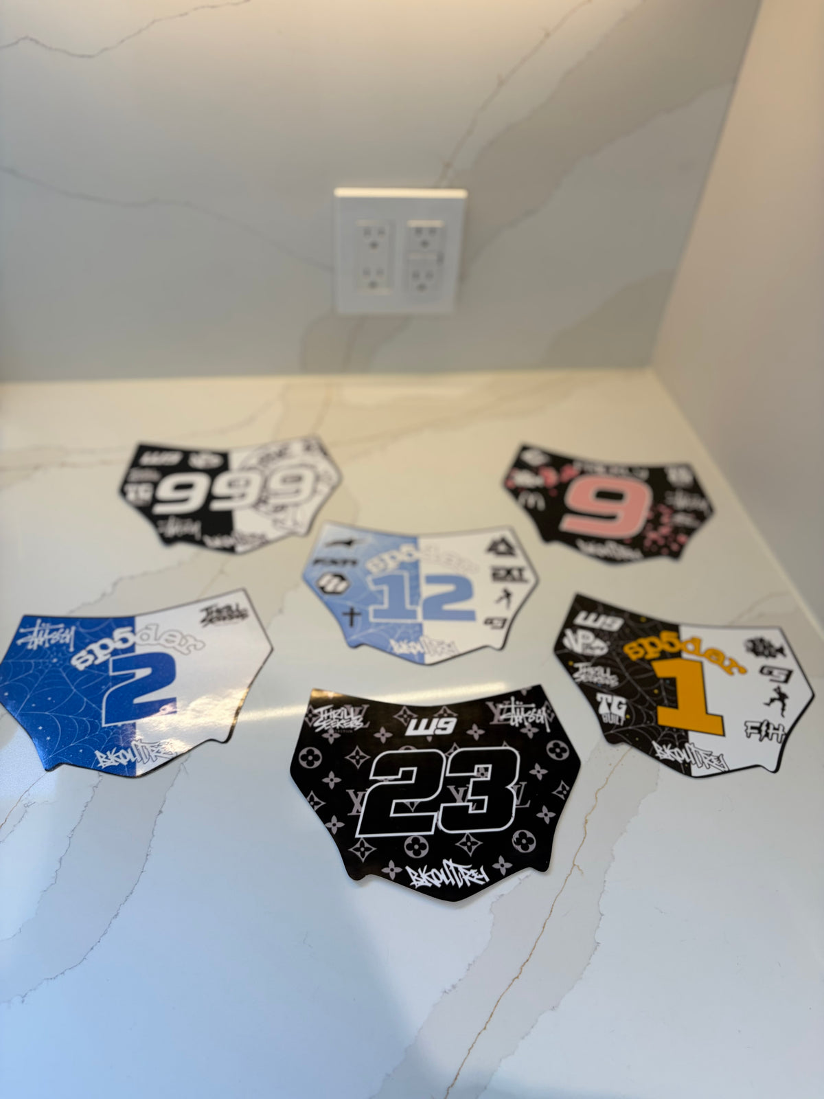 Custom Design MotoCuts Decals